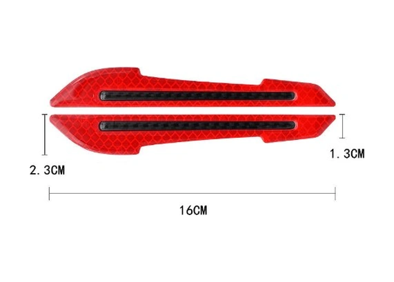 Araba Ayna Çarpma Koruyucu Renkli Reflektif Şerit 4490