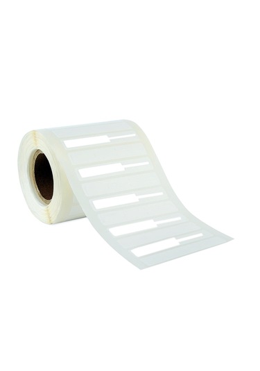 Aysan Etiket Boş Yapışkanlı Kuyumcu Yüzük Barkod Etiketi Çemberli 85mm X 08mm 1