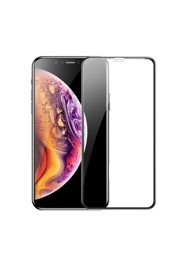 Senalstore Iphone 11 Pro Tam Kaplayan Kırılmaz Cam Koruyucu 5d 9d Beyaz