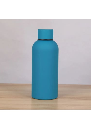 750/500/350ml Küçük Ağız Termos Bardak Açık Araba Paslanmaz Çelik Kola Şişesi Blue 350ml Blue