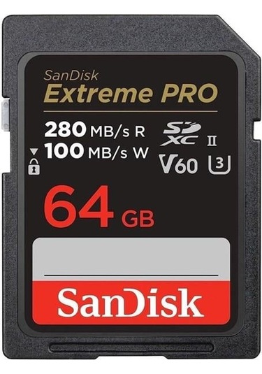Sandısk 64gb Extreme Pro Sdsdxep-064g-gn4ın Sdxc Hafıza Kartı