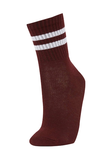 DeFacto Kız Çocuk 5'li Pamuklu Uzun Çorap -  Y5031A6NSKR1