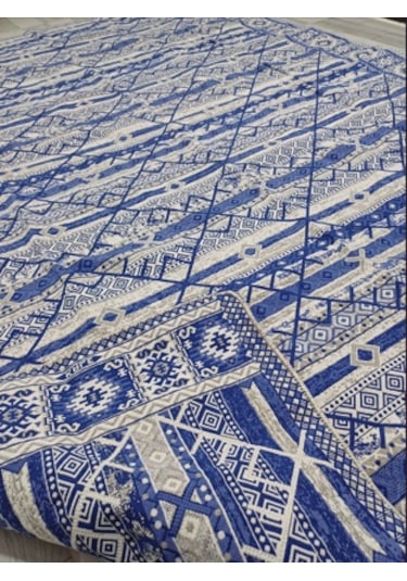 Savan Dokuma Halı Örtüsü 4m² 170 240 Kale Mavi Diğer