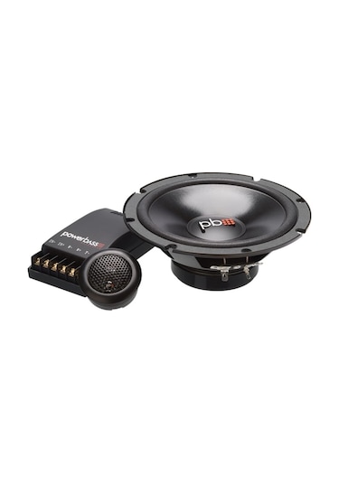 Powerbass 16cm Component Hoparlör - Powerbass S-60c 16cm Hoparlör + Tweeter + Crossover Komponent Ho