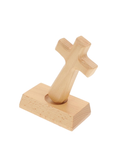 1 Set Ahşap Çapraz Dekoratif Merkez Parçası Haçlar Rustik Dekorasyon Ev Dekor