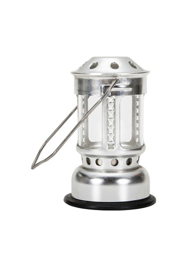 Mufunye Kamp İçin 2'li Tealight Mumlar - 2 Gümüş Çok Renkli