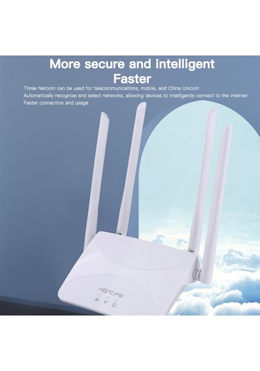 Sones Asya B1/3/5/7/8/38/40/41 4g Kablosuz Cpe Yönlendirici Eklenti Mobil Wifi, Ab Fişi