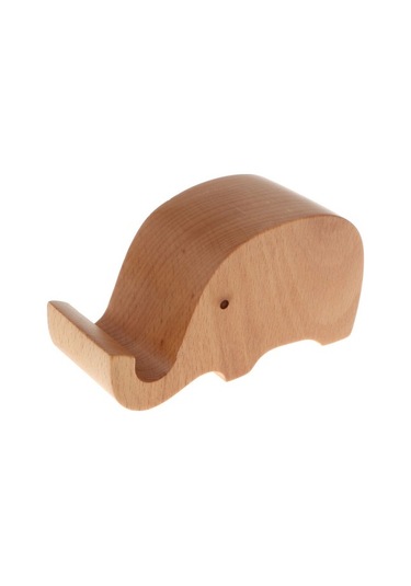 Luckysouk Ahşap Cep Telefonu Montaj Standı Torpido Üstü Ahşap Rengi Gm5ujt