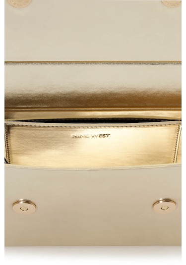 Nine West Boxy 4pr Altın Kadın Clutch 000000000101924301 Altın