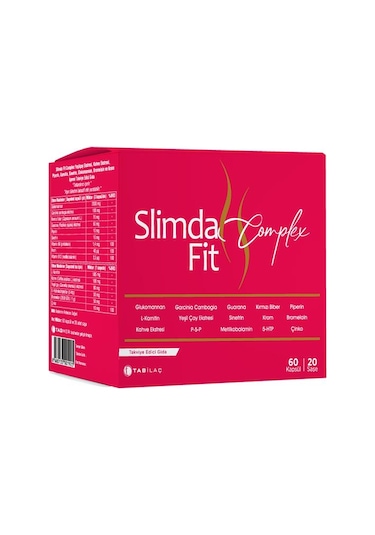 Slimda Fit Complex 60 Kapsül 20 Saşe