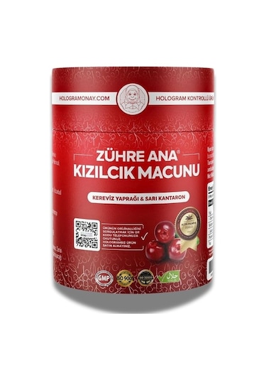 Zühre Ana Kızılcık Macunu 240 G