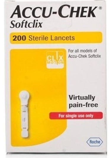 Accu-Chek Softclix Siteril Lanset 200'lü