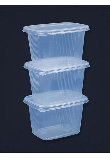 Eco Pack Kapaklı Tek Kullanımlık Yiyecek Kapları 350 Ml 50 Adet. 158821266 100 adet