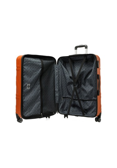 Lumberjack Trıangle -b Abs 5fx Kiremit Unisex Büyük Boy Valiz Kırmızı