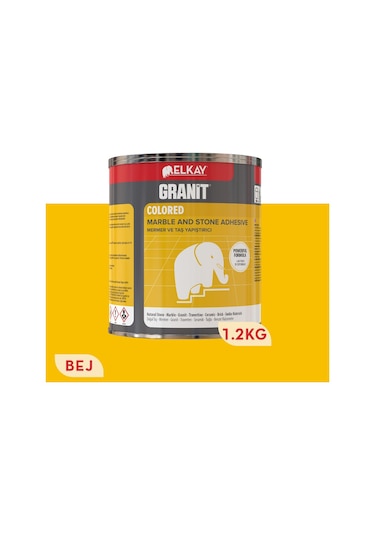 Elkay Mermer ve Granit Yapıştırıcı 1200 GR Bej