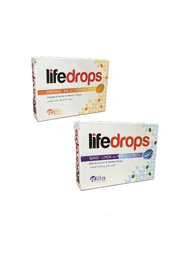 Portakal Bal C Vitamini 24lü+nane Limon Mentollü 24lü Pastil Drops