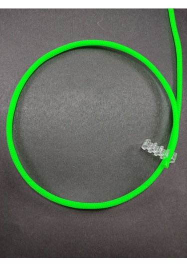 Mm Pet Sleeve - Kablo Çorabı 4mm - Uv Yeşil