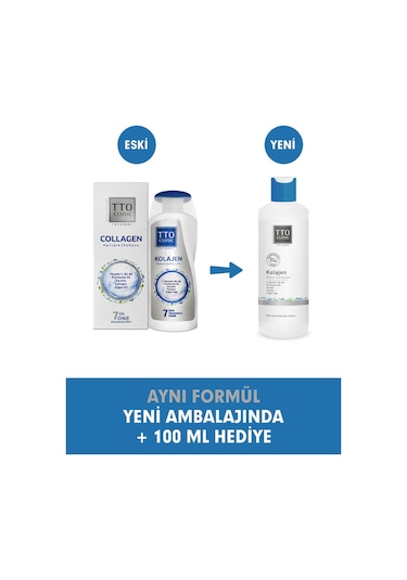 Tto Clinic Kolajen Bakım Şampuanı 400 ML
