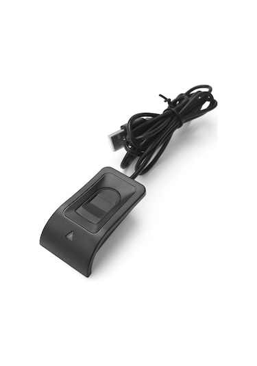 Usb Parmak İzi Okuyucu Masaüstü Biyometrik Tarayıcı Siyah