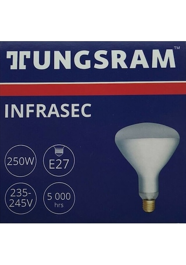 General Tungsram 250 Watt Infrared Isıtan Ampul