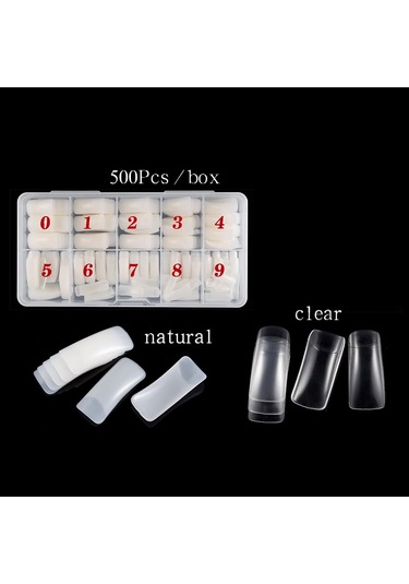 Sones Manikür Alet Seti Tırnak Kelime Kesim Seti, Özellikler: Şeffaf Tam Direk Büyük Set