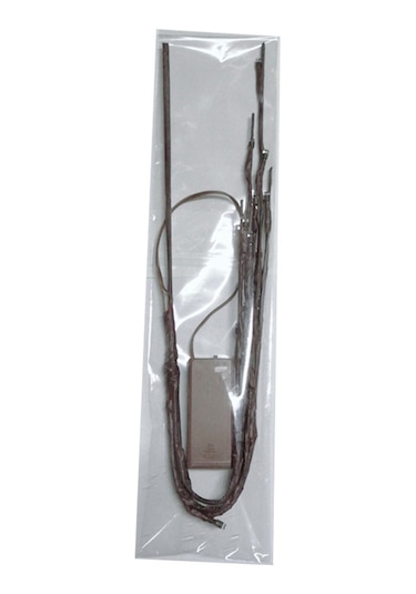 Vkemall 70cm Isı Beyaz Led Dal Şekerleme Işıklı Zincir, 20 Led, 2 Mod Flaş/sabit , Ip44 Su Geçirmez, Pil Beslemeli Odalar İçin Dekoratif Aydınlatma 1 Adet Siyah