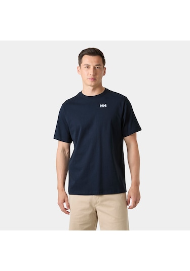 Helly Hansen Core Graphic Erkek T-shirt-32485 Lacivert