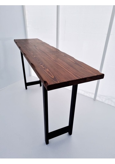 Bintaşmobilya Kütük Bar Masası 200X50.Cm