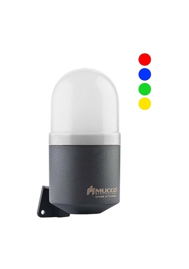 Mucco Duvara Montaj 16 Melodili Rgb Işıklı Korna