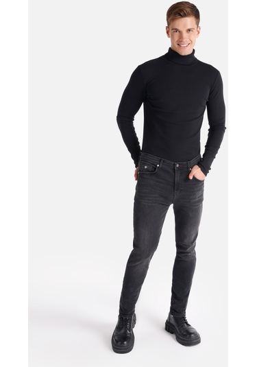Colins Siyah Erkek Pantolon Cl1066243 Q1.v1 Dn42958 DENİM