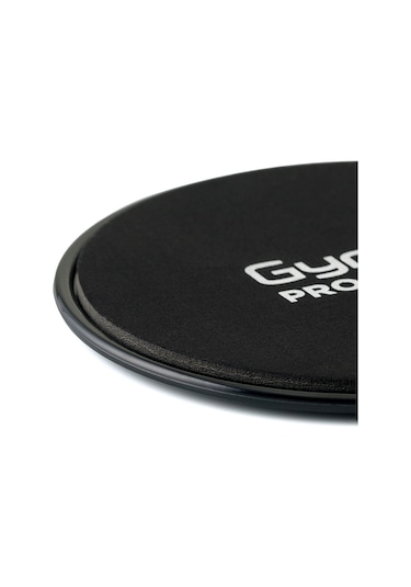 Gymo Core Slider Pilates Egzersiz Kayar Disk Siyah