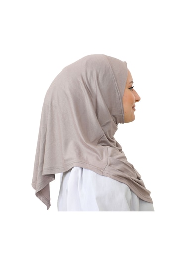 Hazır Giyim Türban Yumuşak Başörtü Şal - Açık Vizon Açık Vizon