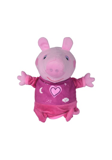 Peppa Pig Işıklı Ve Sesli İyi Geceler Peppa Peluş Pembe