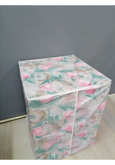 Çamaşır Makinesi Örtüsü Pembe