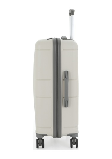 Mçs Polipropilen Valiz V375 65 Cm S23sy100000165 00424 Kemik - Gri