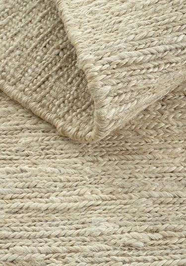 Cool Halı Wicker Krem Jüt Halı Yolluk El Dokuma Jüt Kilim Hasır Halı Dekoratif Otantik Halı Bohem El Halısı Krem