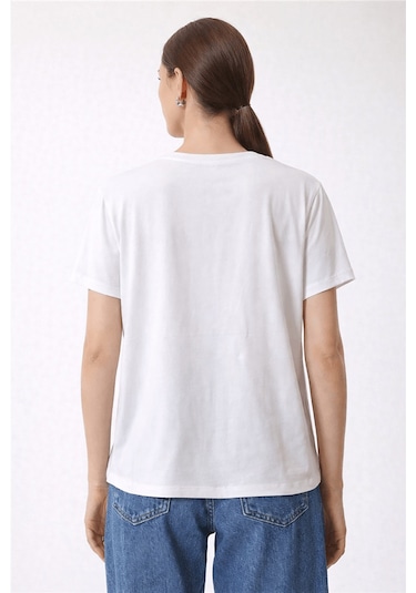 Fashion Friends Kadın Bluz 26y0190k1 Ekru
