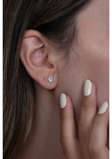 Tektaş Gümüş Kadın Küpe Gtk27