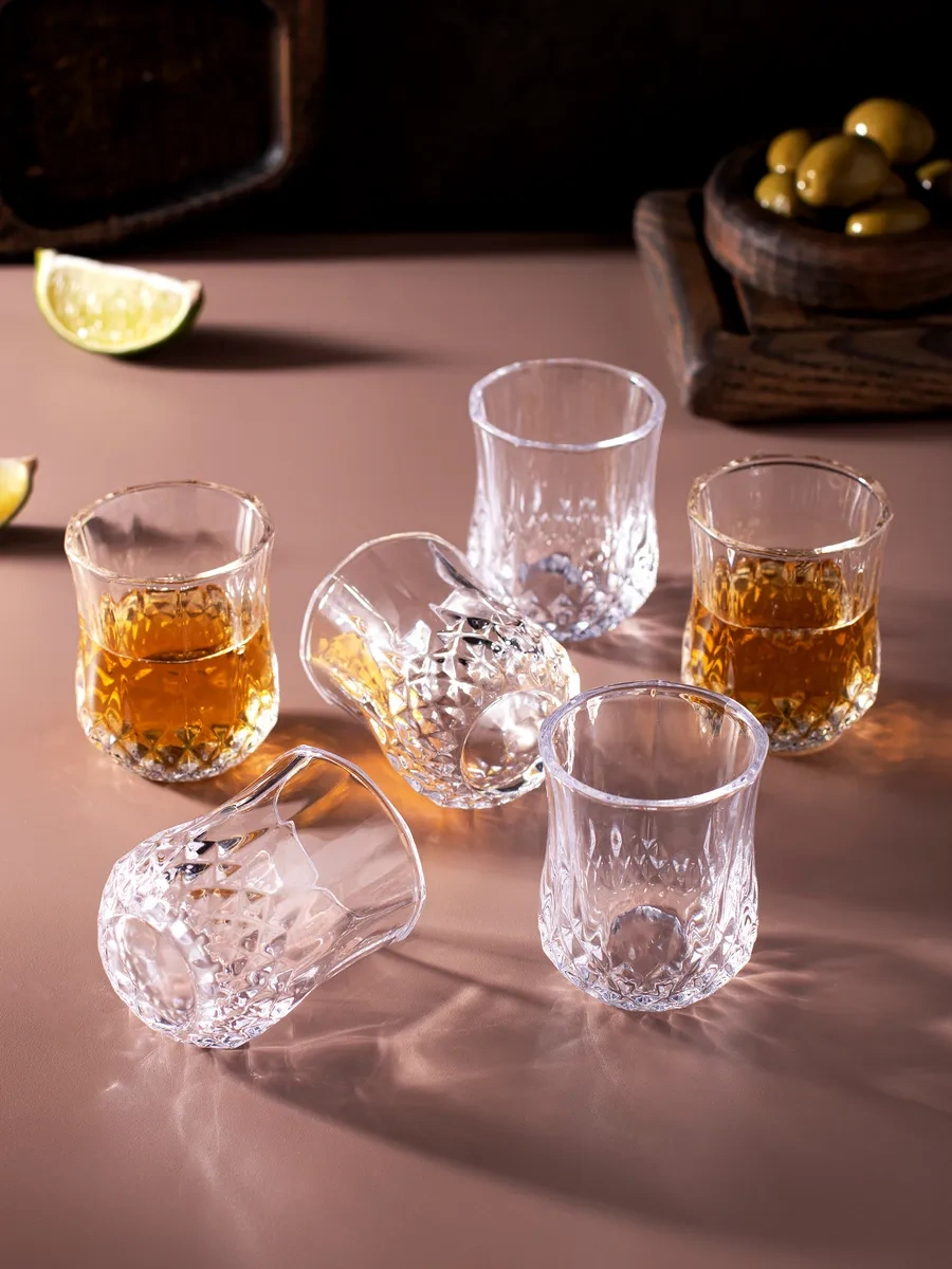 Aura Of Bohemia Votka Ve Likör İçin 6 Adet 50 Ml Bardak 220363379