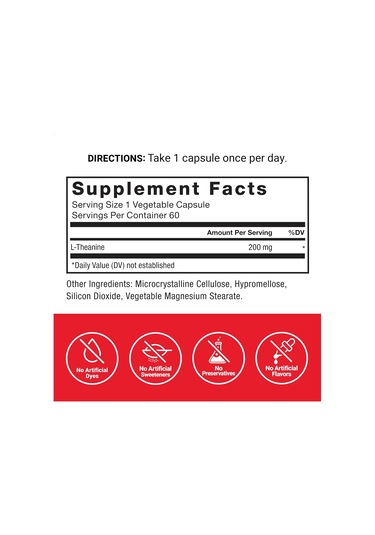 Force Factor Extra Strength L-theanine Stress Relief, And Support