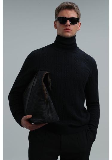 Lufian Tony Erkek Kazak Lacivert 112090121100200 Lacivert