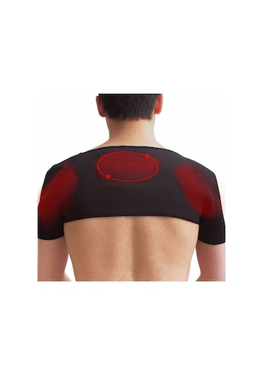 Manyetik Terapi Termal Ağrı Giderici Omuz Koruyucu Xl
