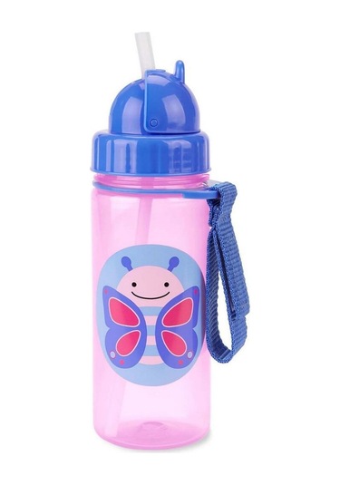 Skip Hop Pipetli Suluk  12+ Ay 390 ML Lacivert-Fuşya