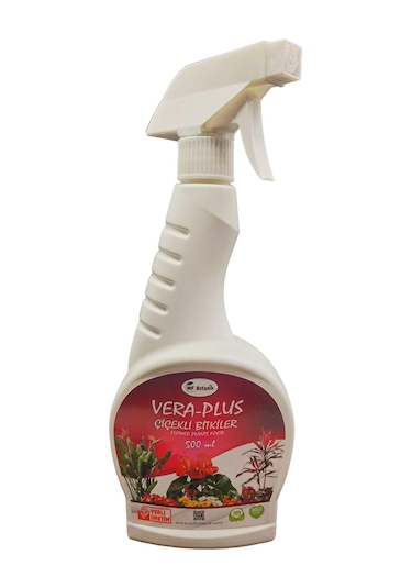 Mf Botanik Vera-Plus Çiçekli Bitkiler İçin Özel Sprey Sıvı Bitki Besini 500 ML
