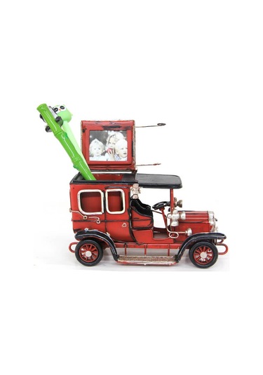 Dekoratif Metal Araba Kalemlik Çerçeveli C0700