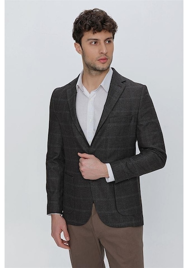 Koyu Kahverengi Desenli Mono Yaka Astarsız 6 Drop Comfort Fit Rahat Kesim Ceket 1002225172-koyu Kahverengi Koyu Kahverengi Koyu Kahverengi Desenli Mono Yaka Astarsız 6 Drop Comfort Fit Rahat Kesim Ceket 1002225172-koyu Kahverengi Koyu Kahverengi