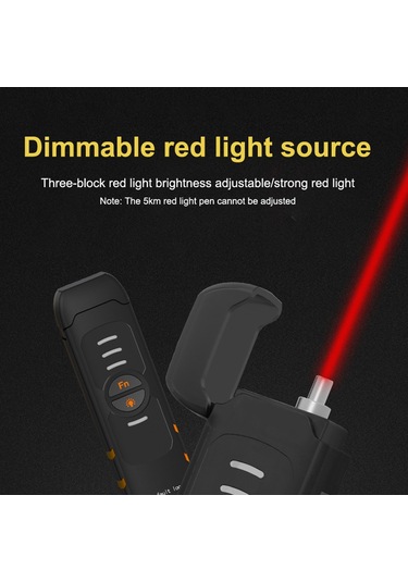 Leezsing Optik Fiber Kesik Tespit Cihazı B3s05 5mw - Kablolama Bakımı Ve Üretim İçin 650nm Kırmızı Işık Kaynağı