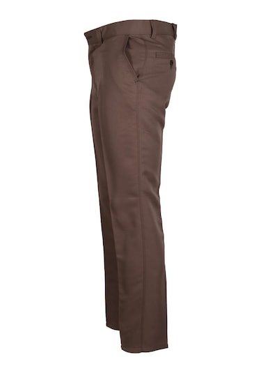 Erkek Keten Pantolon Klasik Normal Kesim Rar01155 Bej