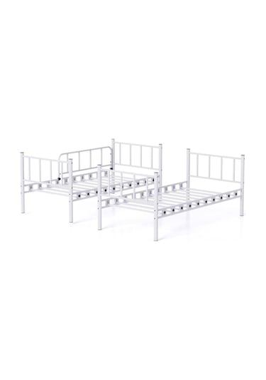 Argimo Zambak Yavrulu Genç Çocuk Odası Metal Mavi Ranza 90x200