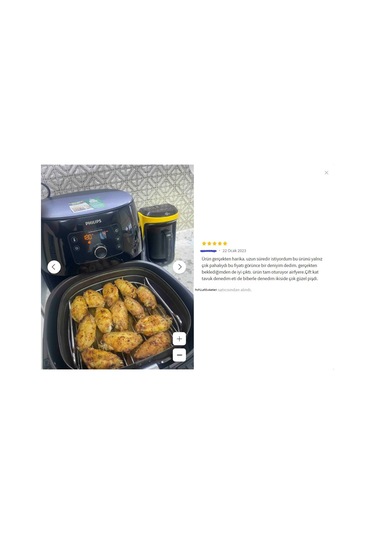 Airfryer Aksesuar Xxl Izgara Teli Fritöz